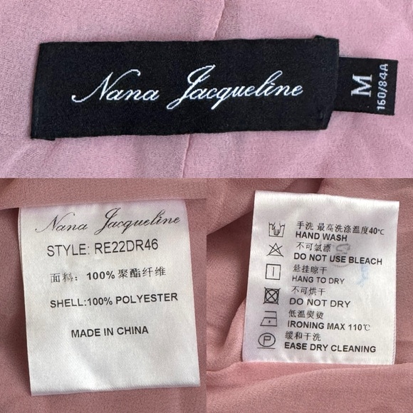 Nana Jacqueline Mariah Dress in Purple Medium - Picture 13 of 17